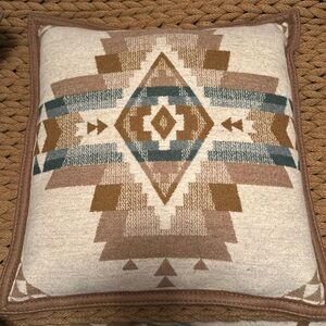 Pendleton wool 16x16 inch throw pillow